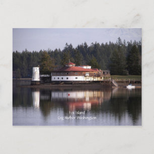 vuurtoren, Gig Harbour Washington Briefkaart