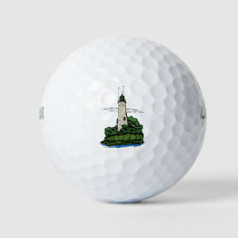 vuurtoren golfballen