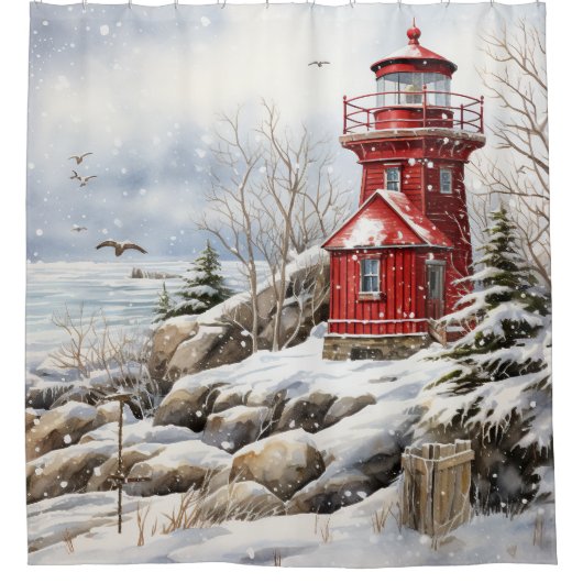 Vuurtoren — Gordijn (Voorkant)