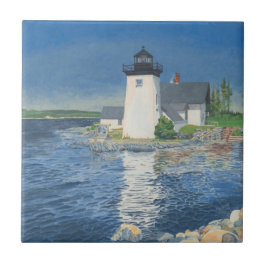 Vuurtoren Grindle Point Tegeltje