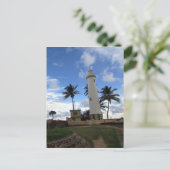 vuurtoren - grot briefkaart (Staand voorkant)