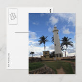 vuurtoren - grot briefkaart (Voorkant / Achterkant)