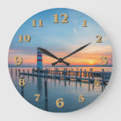 vuurtoren grote klok (Voorkant)