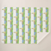 Vuurtoren Grote Sherpa Blanket Sherpa Deken (Voorkant (horizontaal))