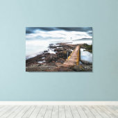 vuurtoren | Grote vuurtoren van Marais Minnesota Canvas Afdruk (Insitu (Houten vloer))