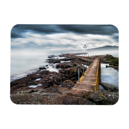 vuurtoren | Grote vuurtoren van Marais Minnesota Magneet (Horizontaal)