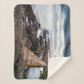 vuurtoren | Grote vuurtoren van Marais Minnesota Sherpa Deken (Voorkant)