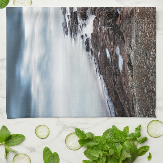 vuurtoren | Grote vuurtoren van Marais Minnesota Theedoek (Gevouwen)