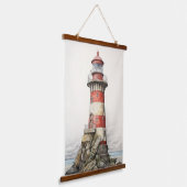 Vuurtoren Hangend Wandkleed (Gebogen)