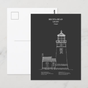 Vuurtoren Heceta Head - Oregon - PD Briefkaart