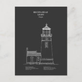 Vuurtoren Heceta Head - Oregon - PD Briefkaart (Voorkant)