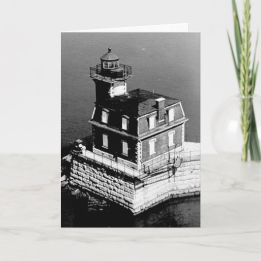 Vuurtoren hudson-Athene Kaart (Voorkant)