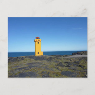 Vuurtoren IJsland Briefkaart