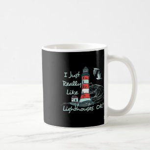 Vuurtoren Ik vind vuurtorens gewoon echt leuk aan Koffiemok
