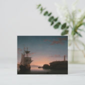 Vuurtoren in Camden, Maine door Fitz Henry Lane Briefkaart (Staand voorkant)