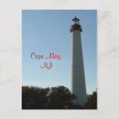 Vuurtoren in Cape May, NJ Briefkaart (Voorkant)