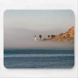 Vuurtoren in de Fog Mousepad Muismat