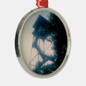 Vuurtoren in de Grand Canyon Metalen Ornament (Rechts)