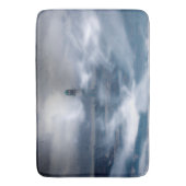 Vuurtoren in de storm - Oostzee-Zee Badmat (Voorkant Verticaal)