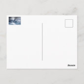 Vuurtoren in de storm - Oostzee-Zee Briefkaart (Achterkant)