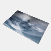 Vuurtoren in de storm - Oostzee-Zee Deurmat (Schuin)