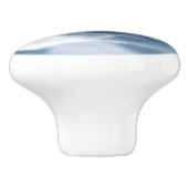 Vuurtoren in de storm - Oostzee-Zee Keramische Knop (Zijkant)