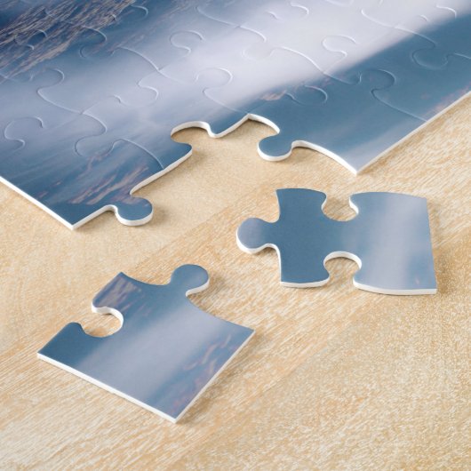 Vuurtoren in de storm - Oostzee-Zee Legpuzzel (Zijkant)