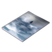 Vuurtoren in de storm - Oostzee-Zee Notitieboek (Linkerzijde)