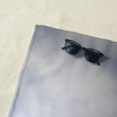 Vuurtoren in de storm - Oostzee-Zee Strandlaken (In situ)