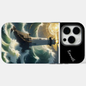 Vuurtoren in een Storm Case-Mate iPhone Case (Achterkant (horizontaal))