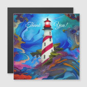 Vuurtoren in een Storm Dank u (Voorkant / Achterkant)