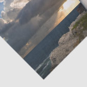 vuurtoren in een Storm Tissuepapier (Detail)