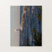 Vuurtoren in een Zee van Tempestuous Legpuzzel (Verticaal)