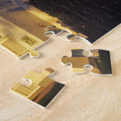 vuurtoren in Escanaba UP Michigan Legpuzzel (Zijkant)