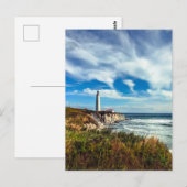 vuurtoren in Gaspé, Quebec - Reisfotografie Briefkaart (Voorkant / Achterkant)