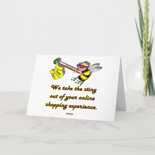 vuurtoren in Glas in lood Bedankkaart (Achterkant)