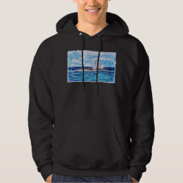 Vuurtoren in het blauw hoodie