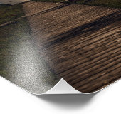 vuurtoren in het district Night Door, WI Foto Afdruk (Hoek)