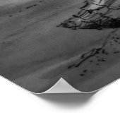 vuurtoren in het Storm Poster (Hoek)