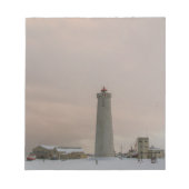 vuurtoren in IJsland Notitieblok (Voorkant)
