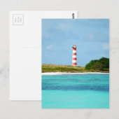 vuurtoren in Los Roques - Venezuela Briefkaart (Voorkant / Achterkant)