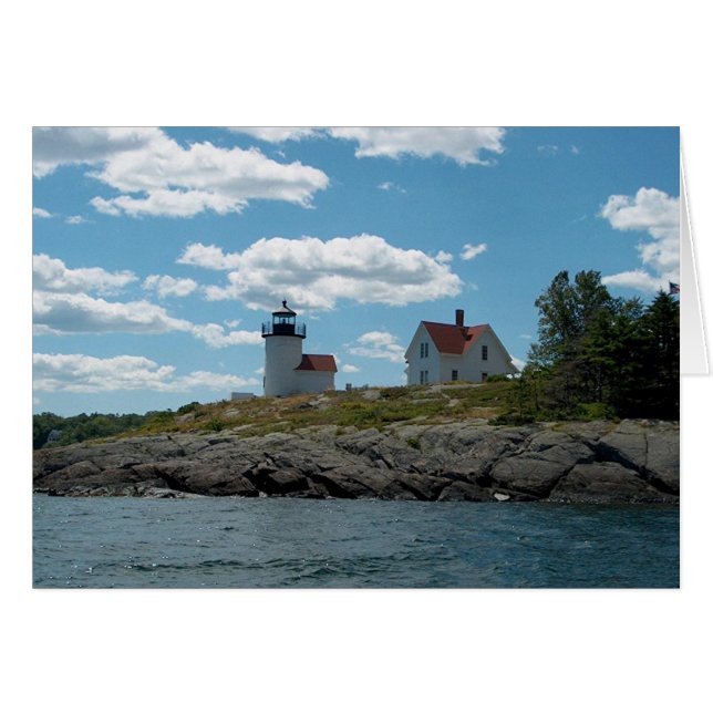 vuurtoren in Maine (Voorkant Horizontaal)