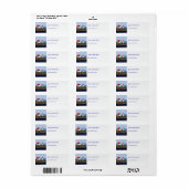 vuurtoren in Maine Etiket (Full Sheet)