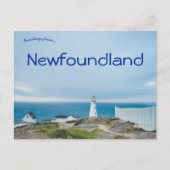 Vuurtoren in Newfoundland, Canada Briefkaart (Voorkant)