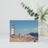 vuurtoren in Paphos Briefkaart (Staand voorkant)