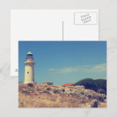 vuurtoren in Paphos Briefkaart (Voorkant / Achterkant)