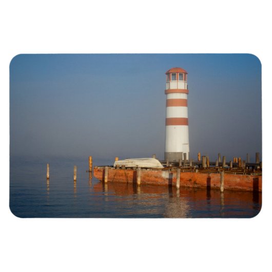 vuurtoren in Podersdorf Magneet (Horizontaal)