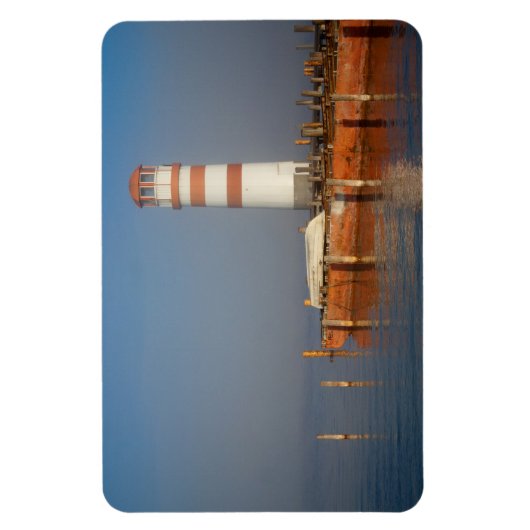 vuurtoren in Podersdorf Magneet (Verticaal)