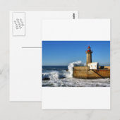 vuurtoren in Porto Briefkaart (Voorkant / Achterkant)