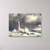 vuurtoren in Stora Balt Canvas Afdruk (Voorkant)